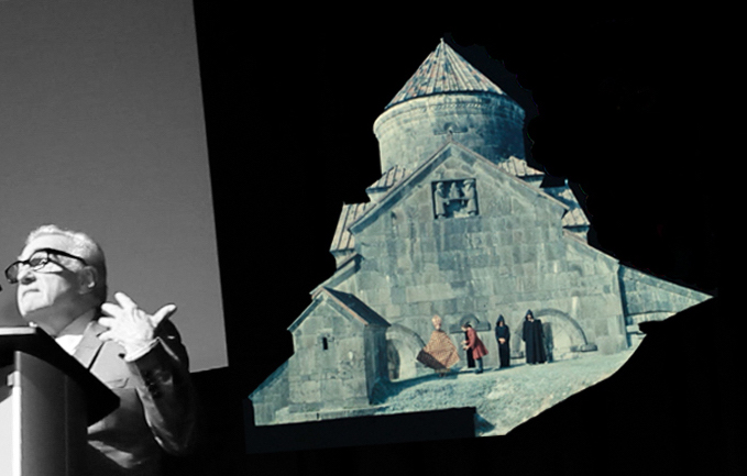 Martin Scorsese in The Resurrection of Sayat Nova by Martiros Vartanov